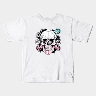 Garage Skull Design Kids T-Shirt